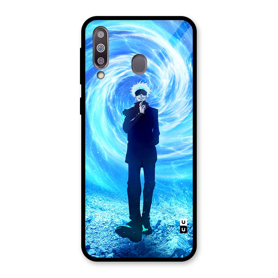 Gojo Swag Glass Back Case for Galaxy M30