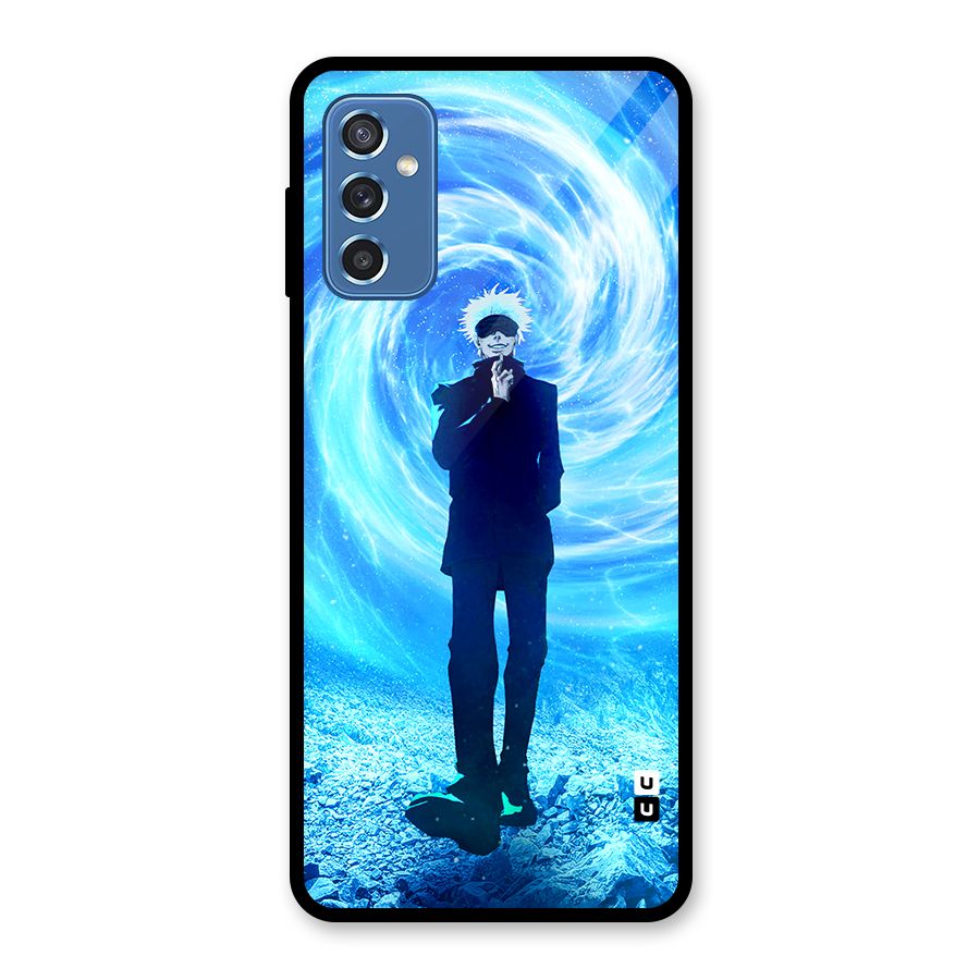 Gojo Swag Glass Back Case for Galaxy M52 5G