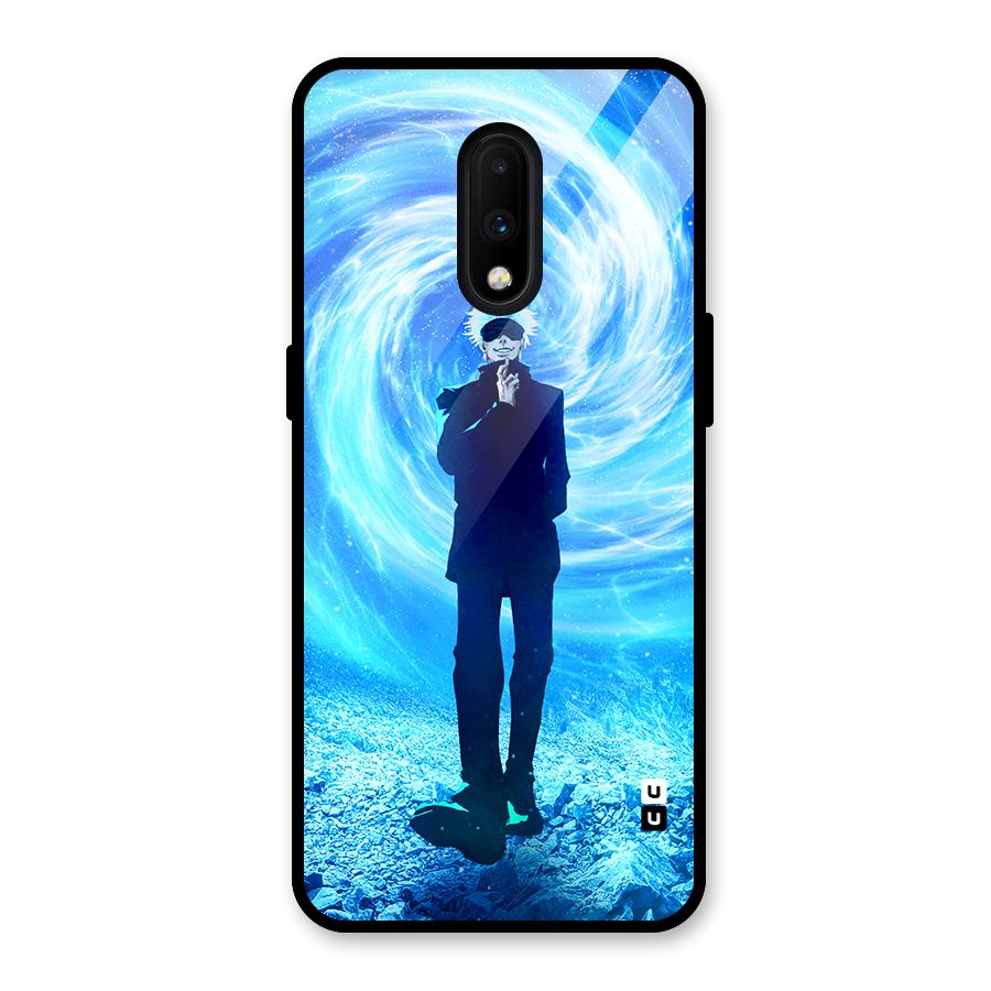 Gojo Swag Glass Back Case for OnePlus 7