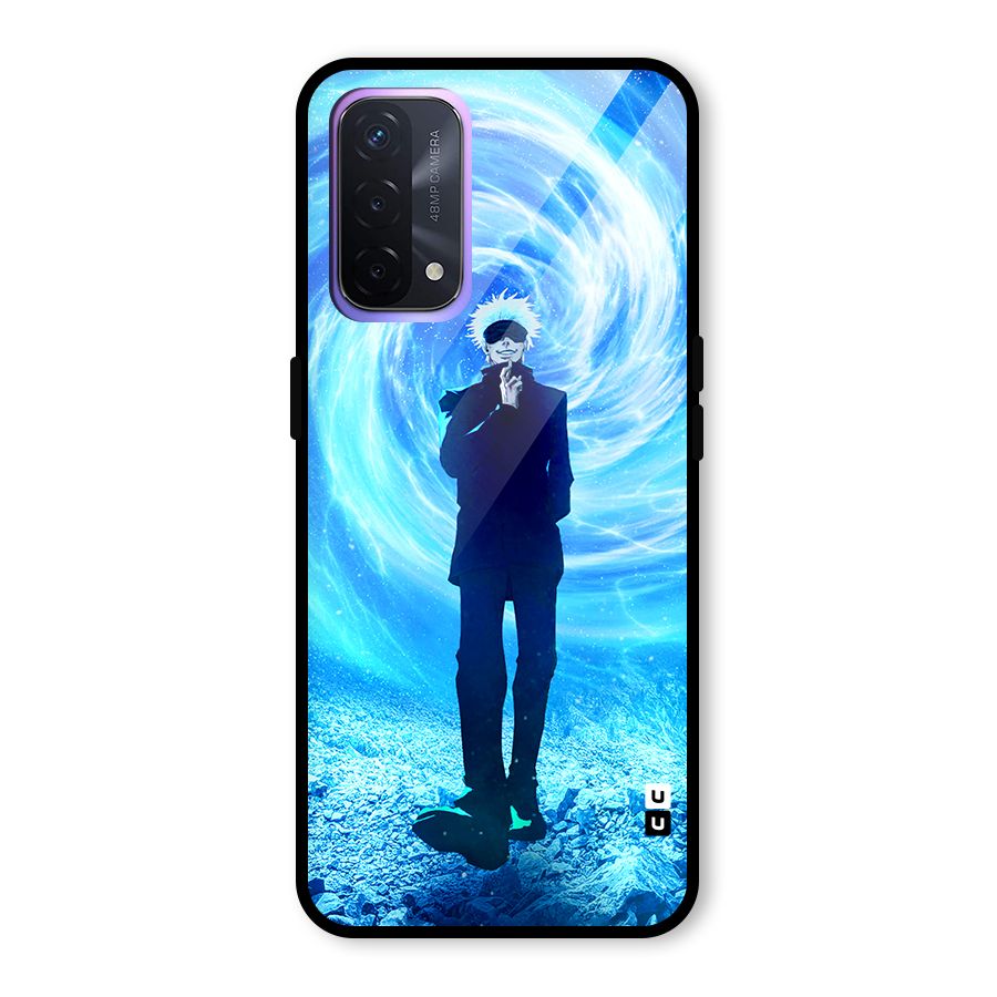 Gojo Swag Glass Back Case for Oppo A74 5G