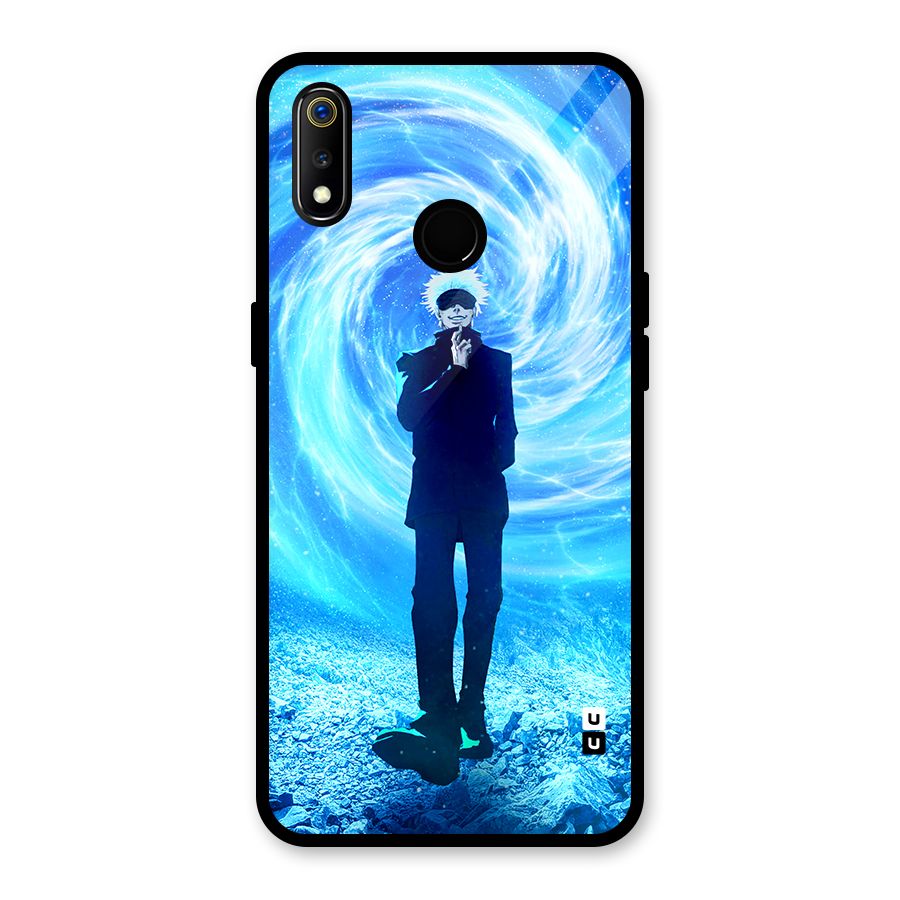 Gojo Swag Glass Back Case for Realme 3i