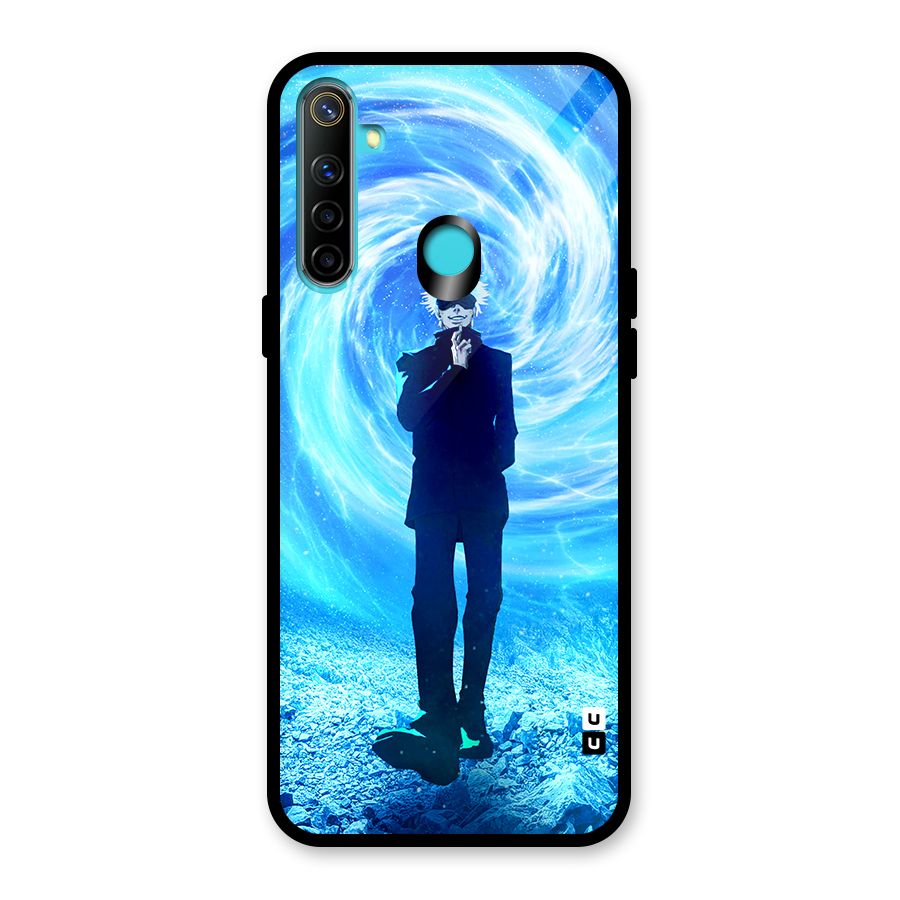 Gojo Swag Glass Back Case for Realme 5s