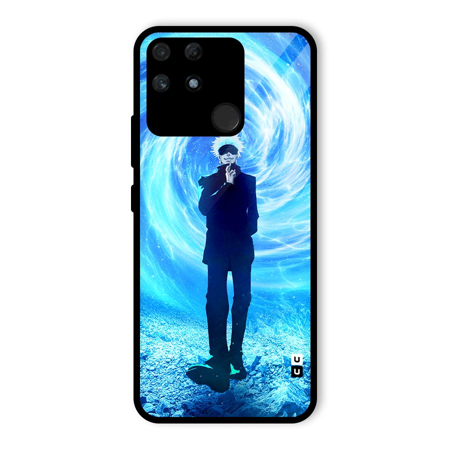Gojo Swag Glass Back Case for Realme Narzo 50A