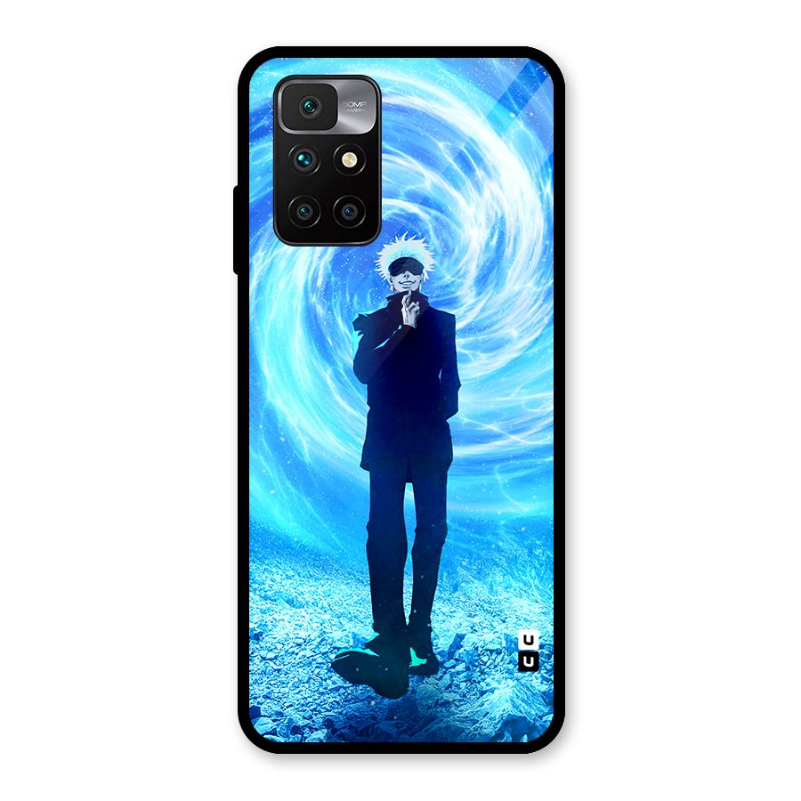Gojo Swag Glass Back Case for Redmi 10 Prime
