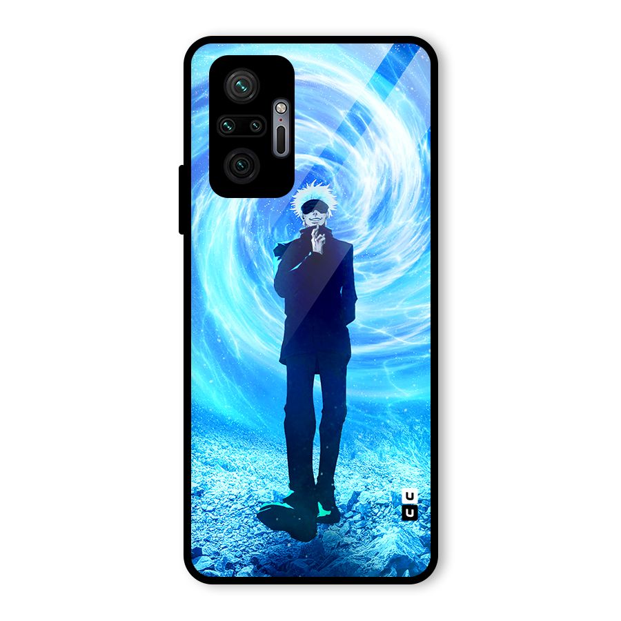 Gojo Swag Glass Back Case for Redmi Note 10 Pro Max