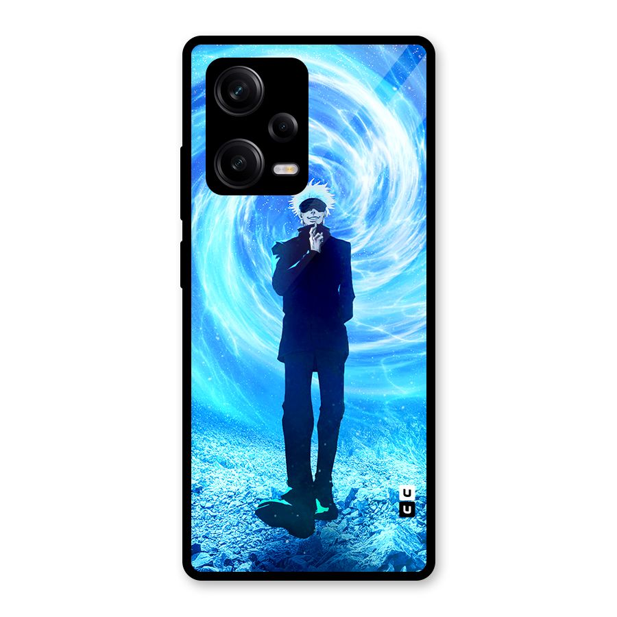 Gojo Swag Glass Back Case for Redmi Note 12 Pro