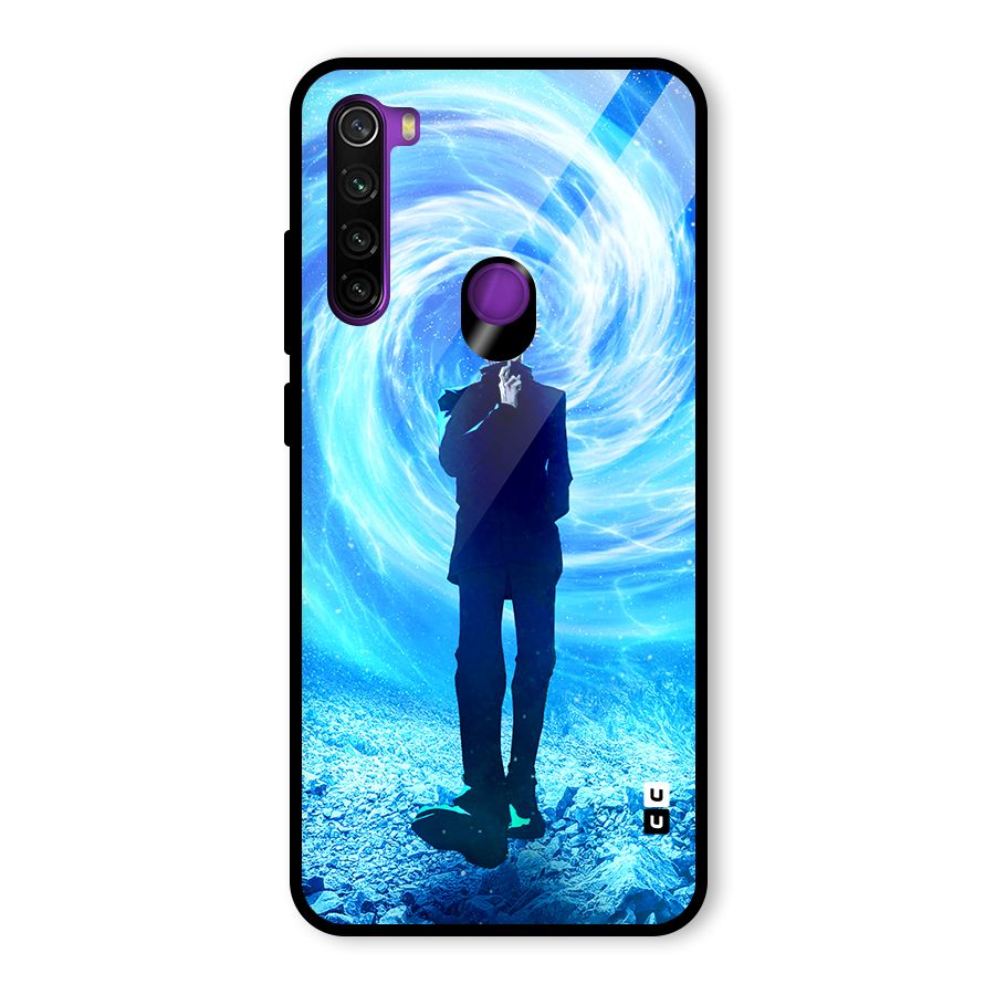 Gojo Swag Glass Back Case for Redmi Note 8