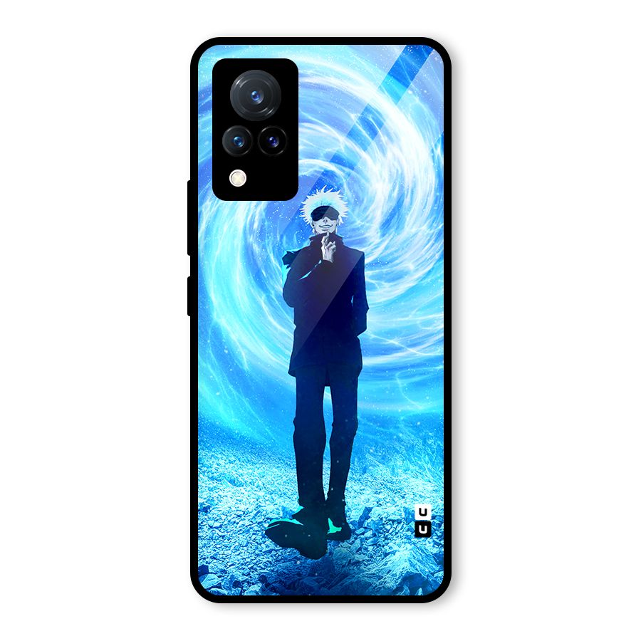 Gojo Swag Glass Back Case for Vivo V21 5G