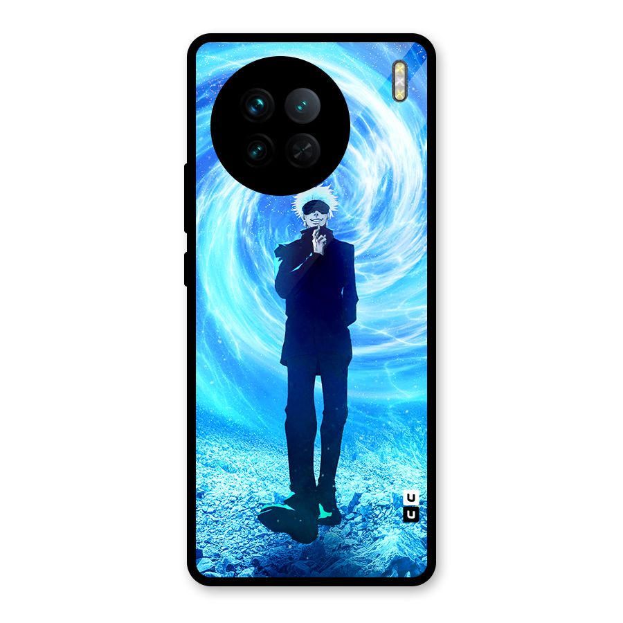 Gojo Swag Glass Back Case for Vivo X90