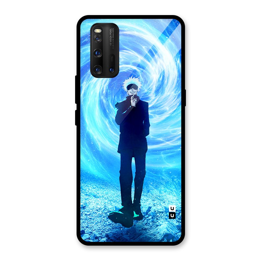 Gojo Swag Glass Back Case for Vivo iQOO 3
