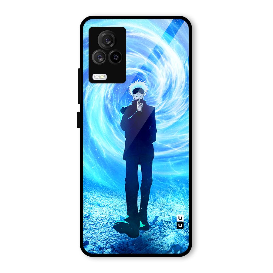 Gojo Swag Glass Back Case for Vivo iQOO 7 Legend 5G