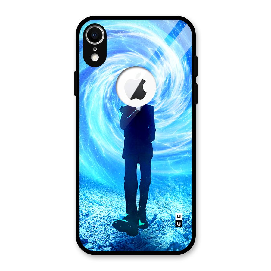 Gojo Swag Glass Back Case for iPhone XR Logo Cut