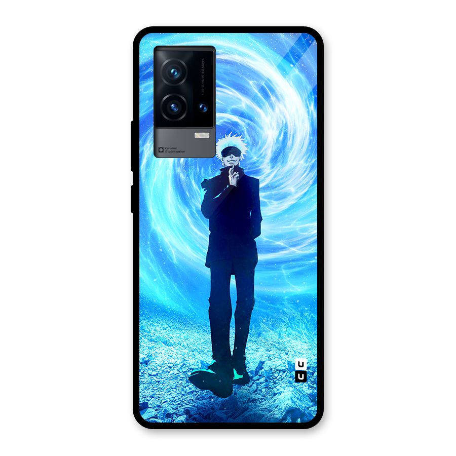 Gojo Swag Glass Back Case for iQOO 9 5G