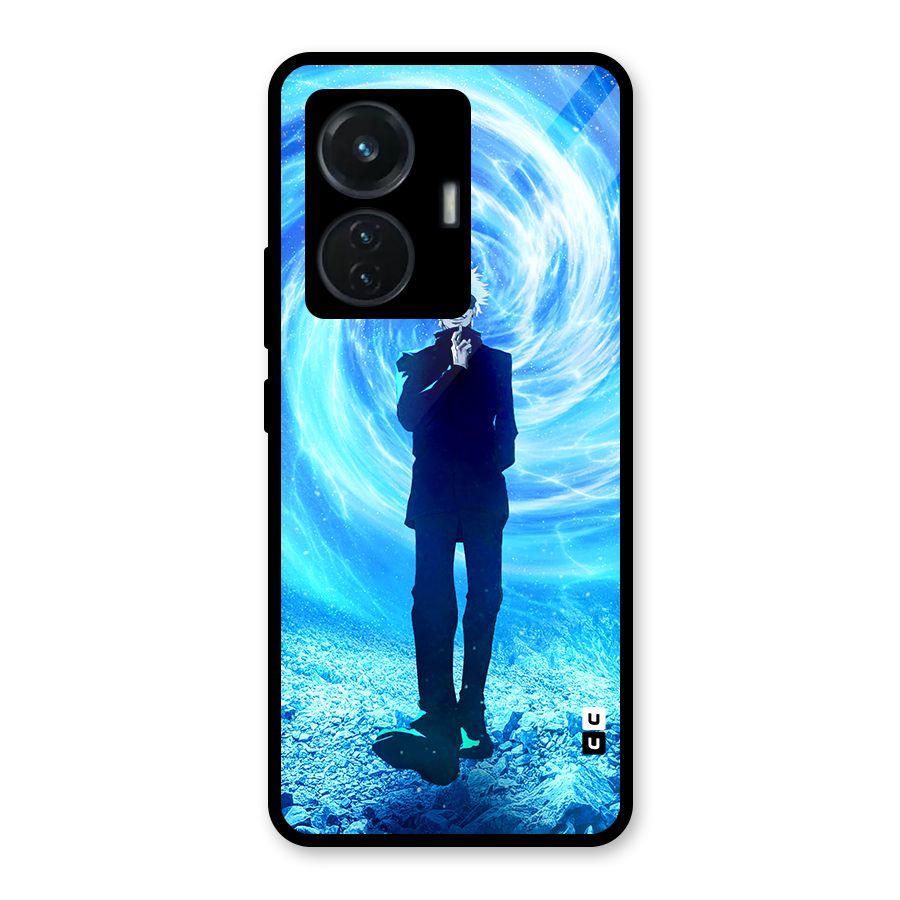 Gojo Swag Glass Back Case for iQOO Z6 44W