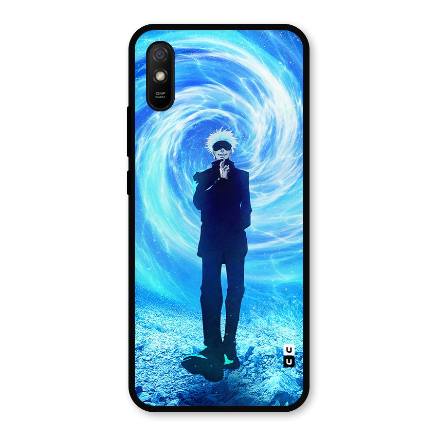 Gojo Swag Metal Back Case for Redmi 9i