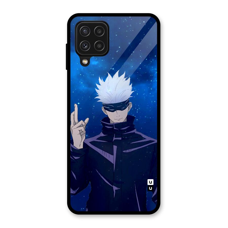 Gojo Winner Glass Back Case for Galaxy A22 4G