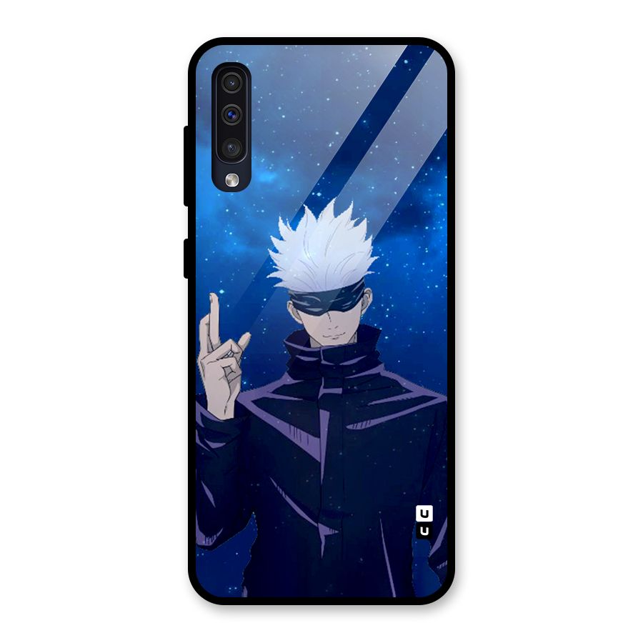 Gojo Winner Glass Back Case for Galaxy A50