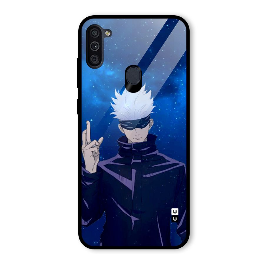 Gojo Winner Glass Back Case for Galaxy M11