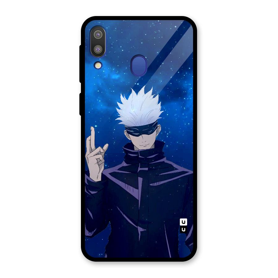 Gojo Winner Glass Back Case for Galaxy M20
