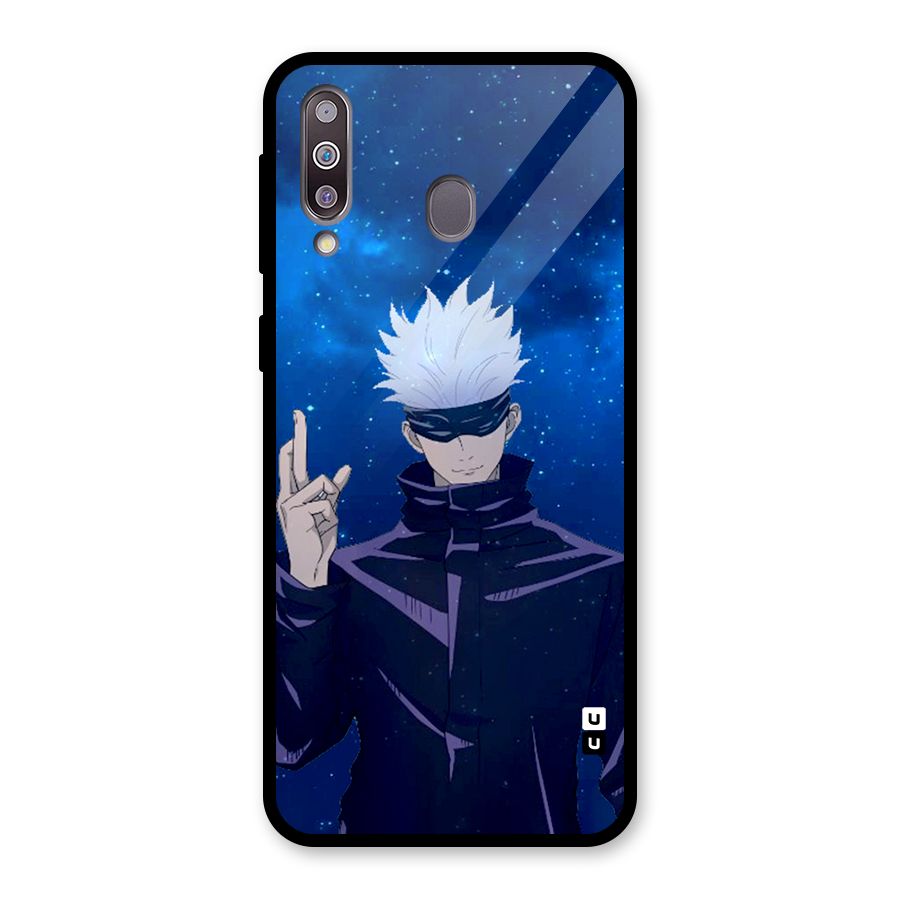 Gojo Winner Glass Back Case for Galaxy M30