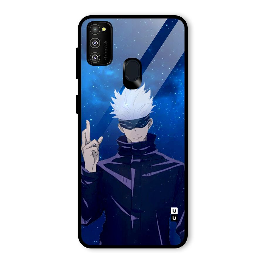 Gojo Winner Glass Back Case for Galaxy M30s