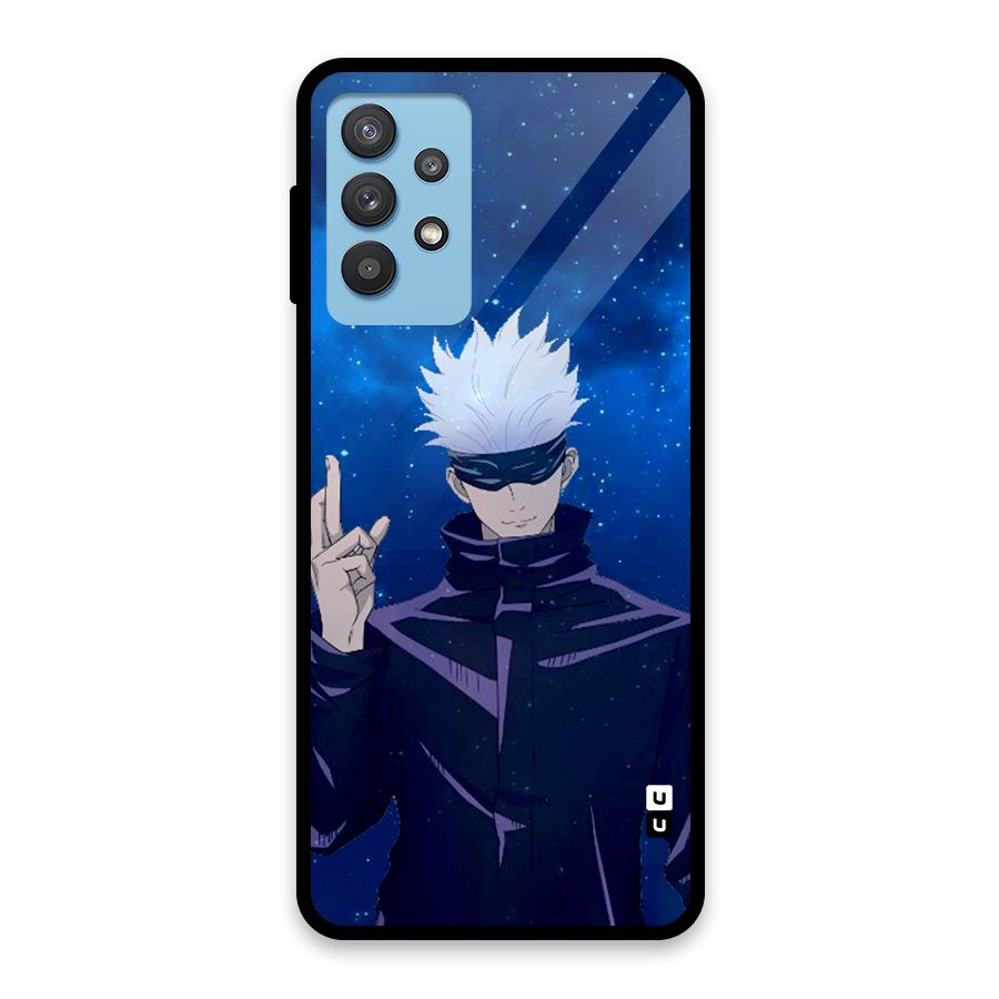 Gojo Winner Glass Back Case for Galaxy M32 5G