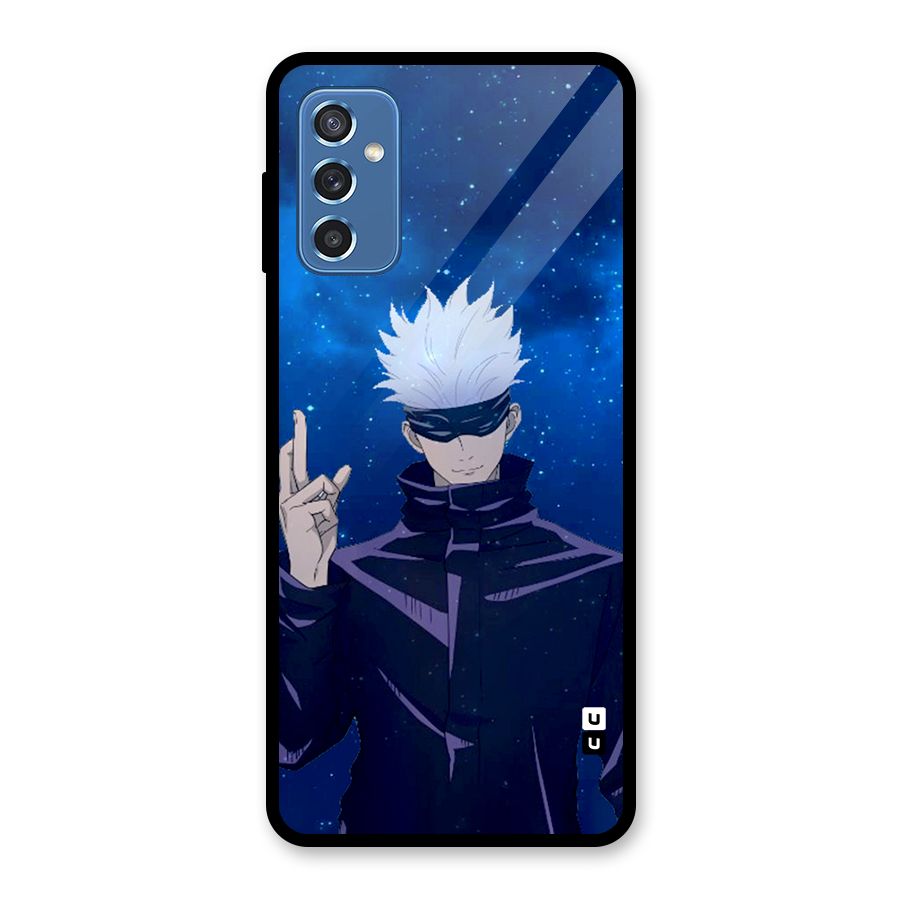 Gojo Winner Glass Back Case for Galaxy M52 5G