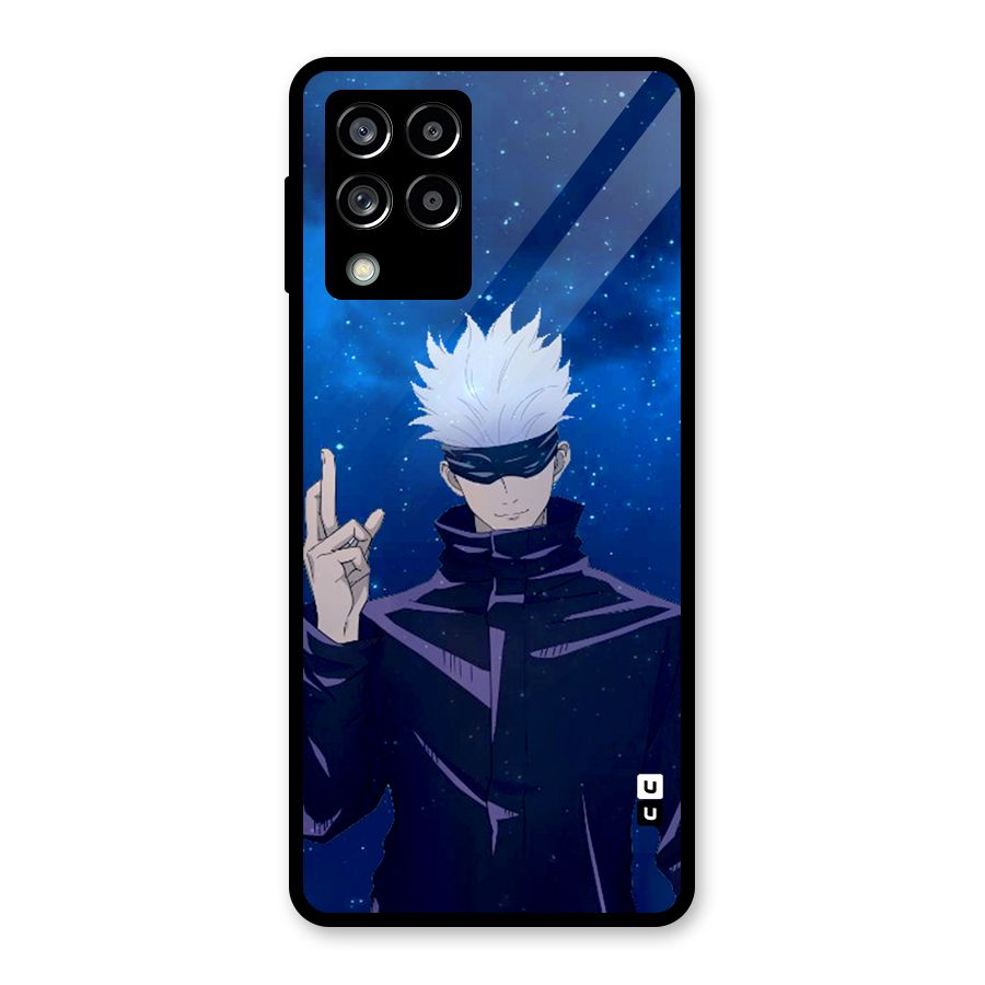 Gojo Winner Glass Back Case for Galaxy M53 5G