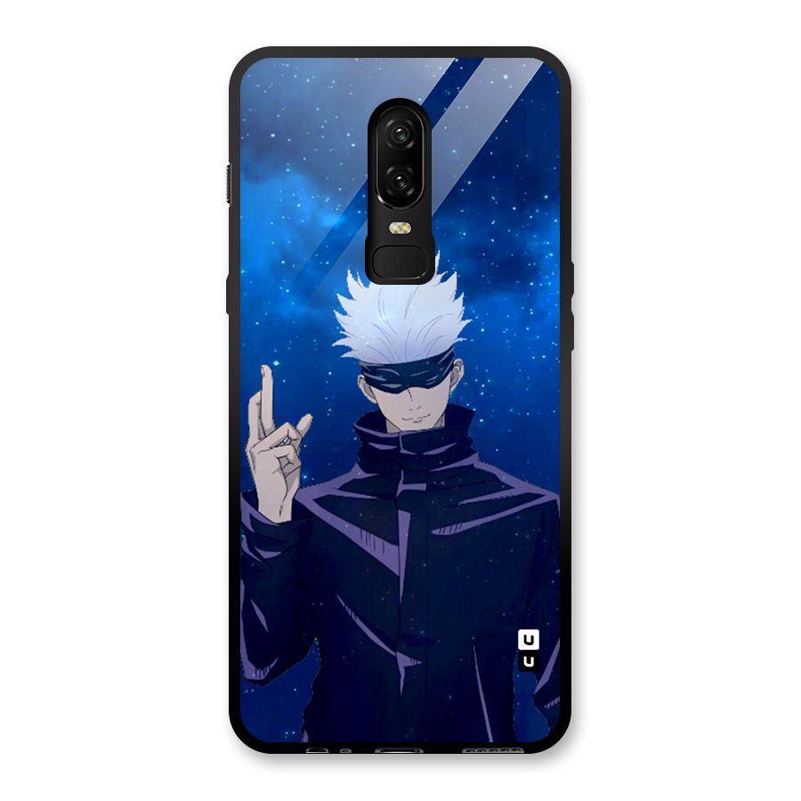 Gojo Winner Glass Back Case for OnePlus 6