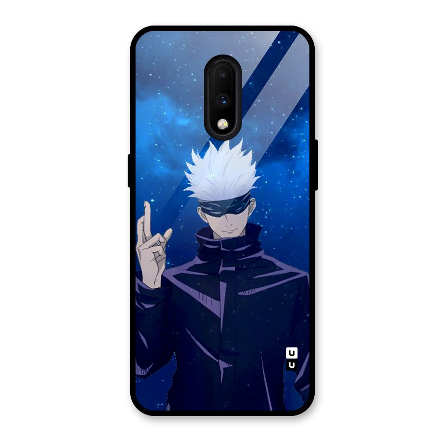 Gojo Winner Glass Back Case for OnePlus 7