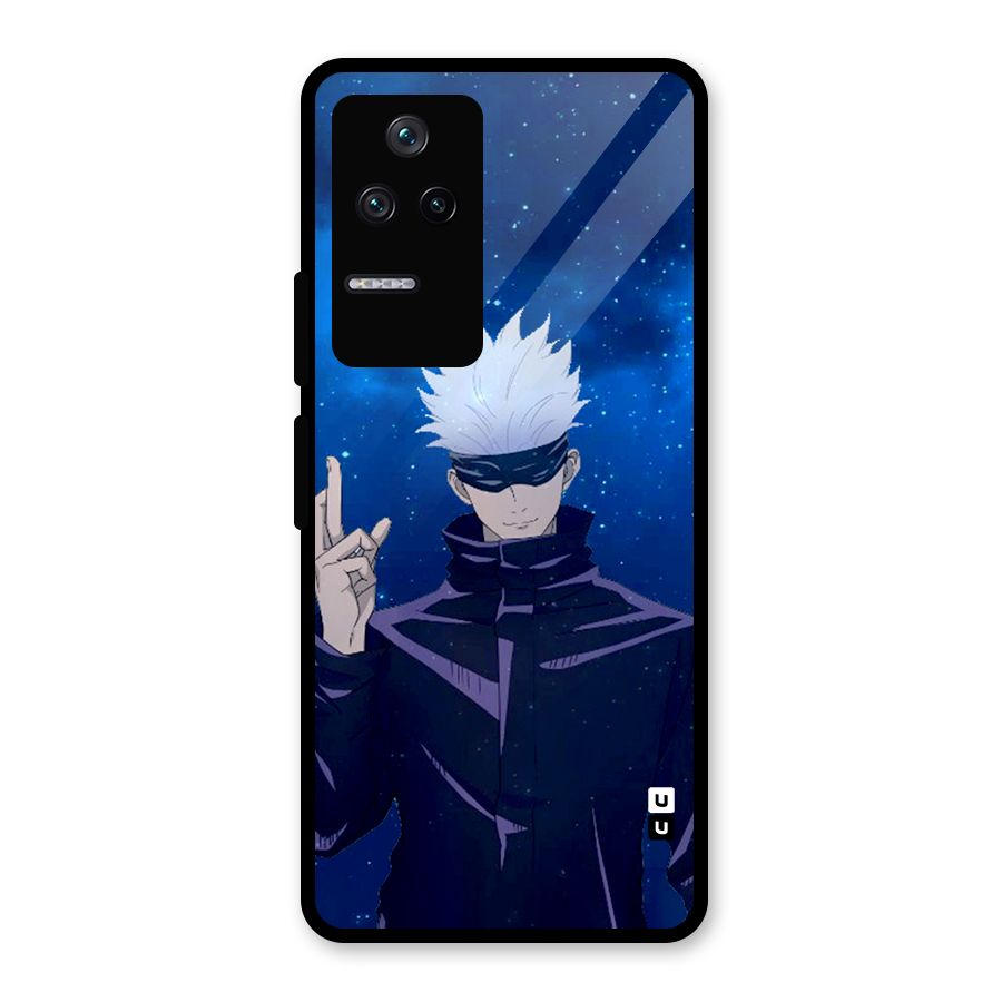 Gojo Winner Glass Back Case for Poco F4 5G