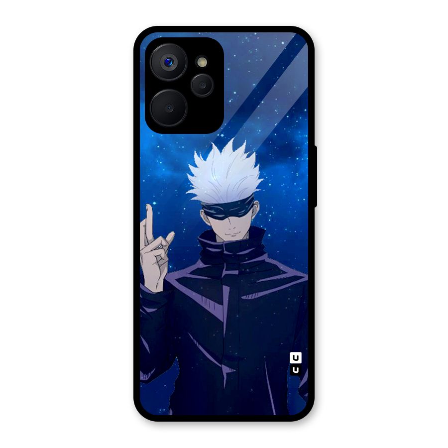 Gojo Winner Glass Back Case for Realme 9i 5G