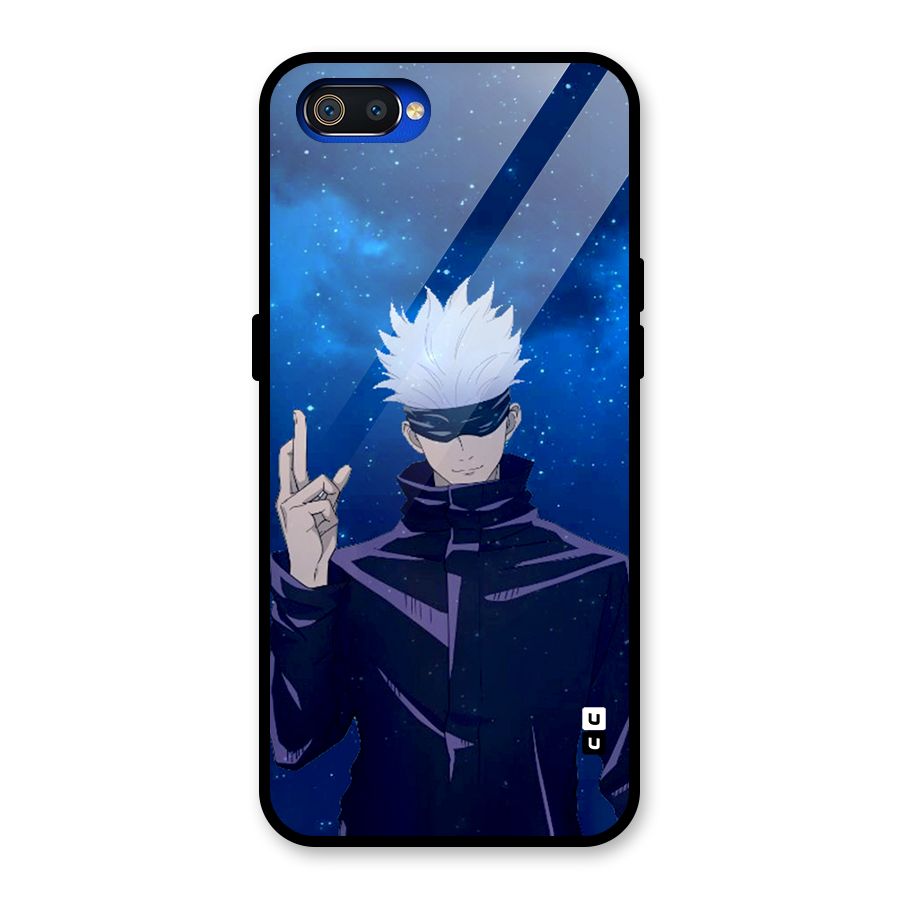 Gojo Winner Glass Back Case for Realme C2