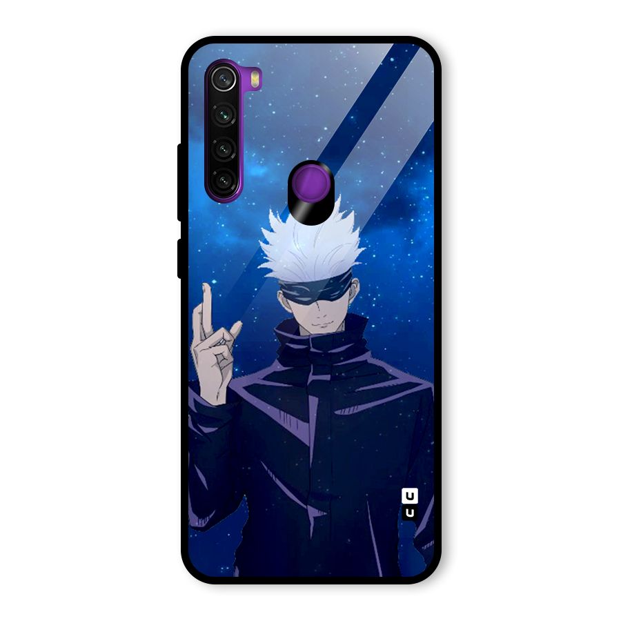 Gojo Winner Glass Back Case for Redmi Note 8