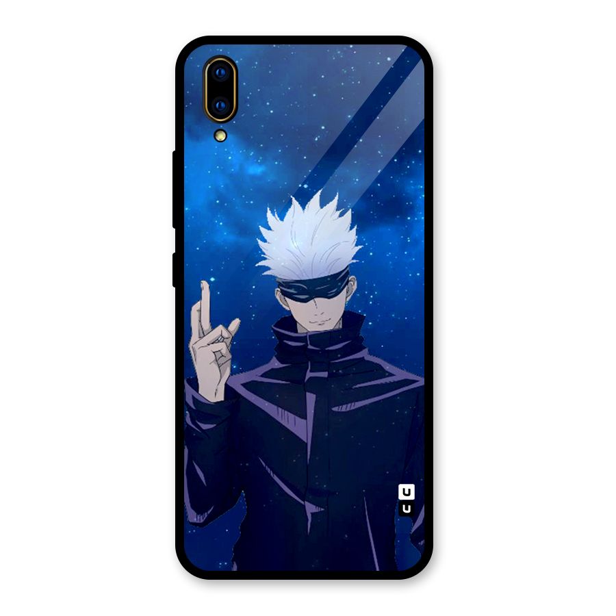 Gojo Winner Glass Back Case for Vivo V11 Pro