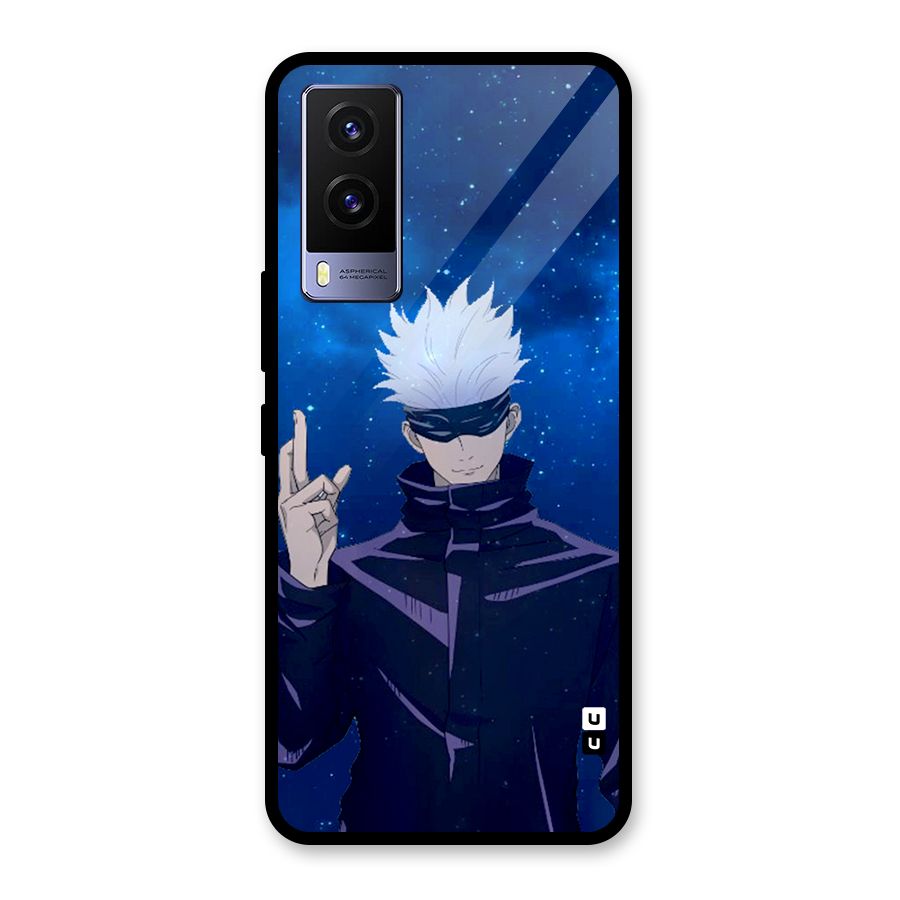 Gojo Winner Glass Back Case for Vivo V21e 5G