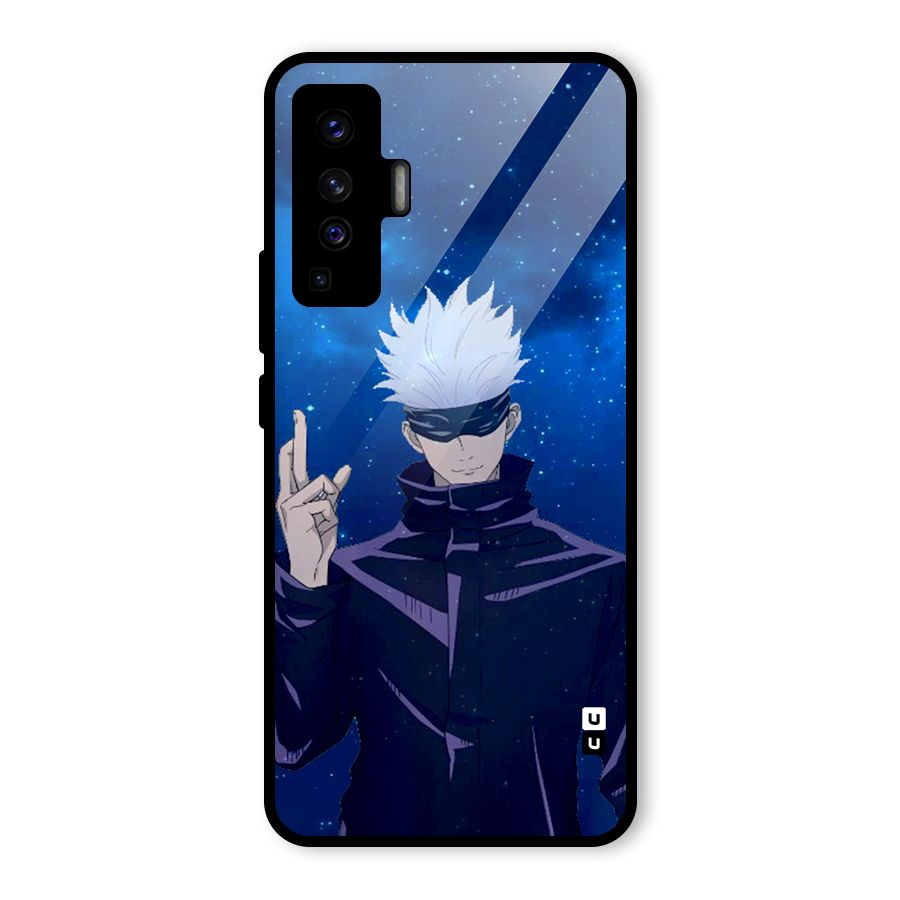 Gojo Winner Glass Back Case for Vivo X50