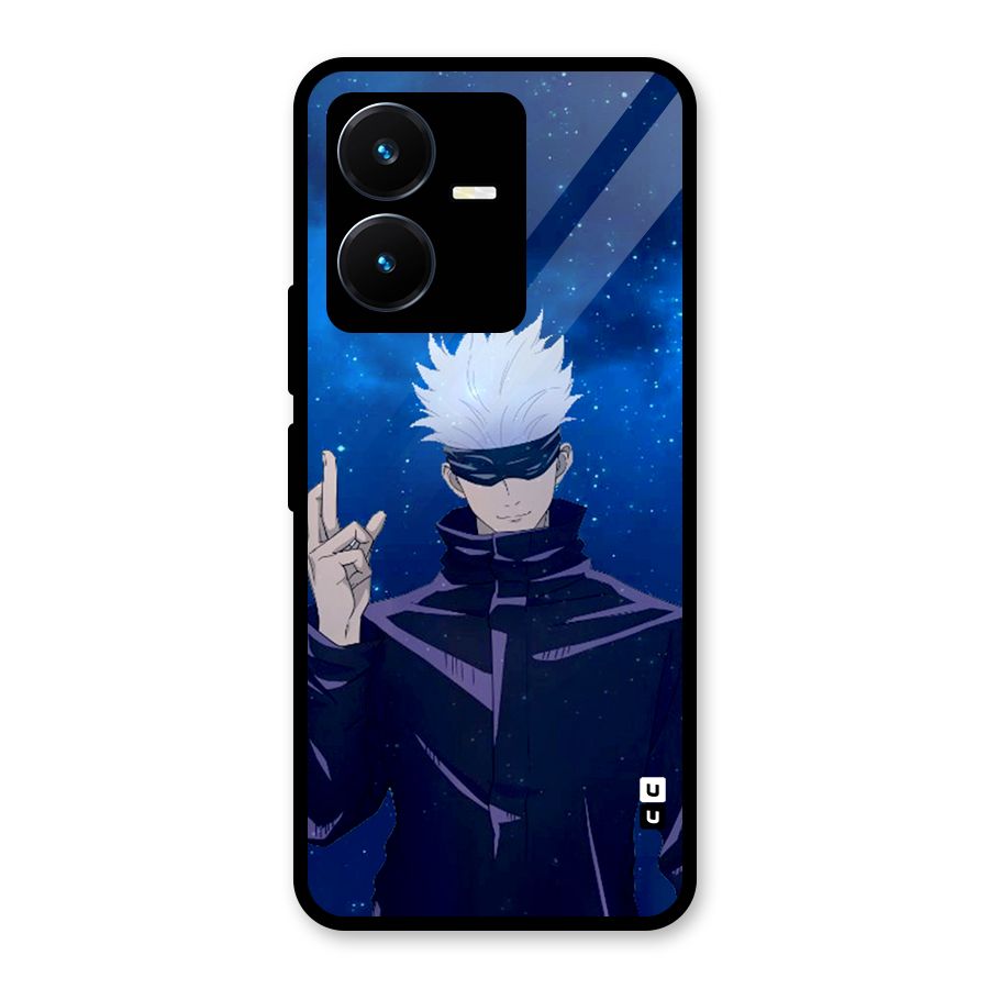 Gojo Winner Glass Back Case for Vivo Y22