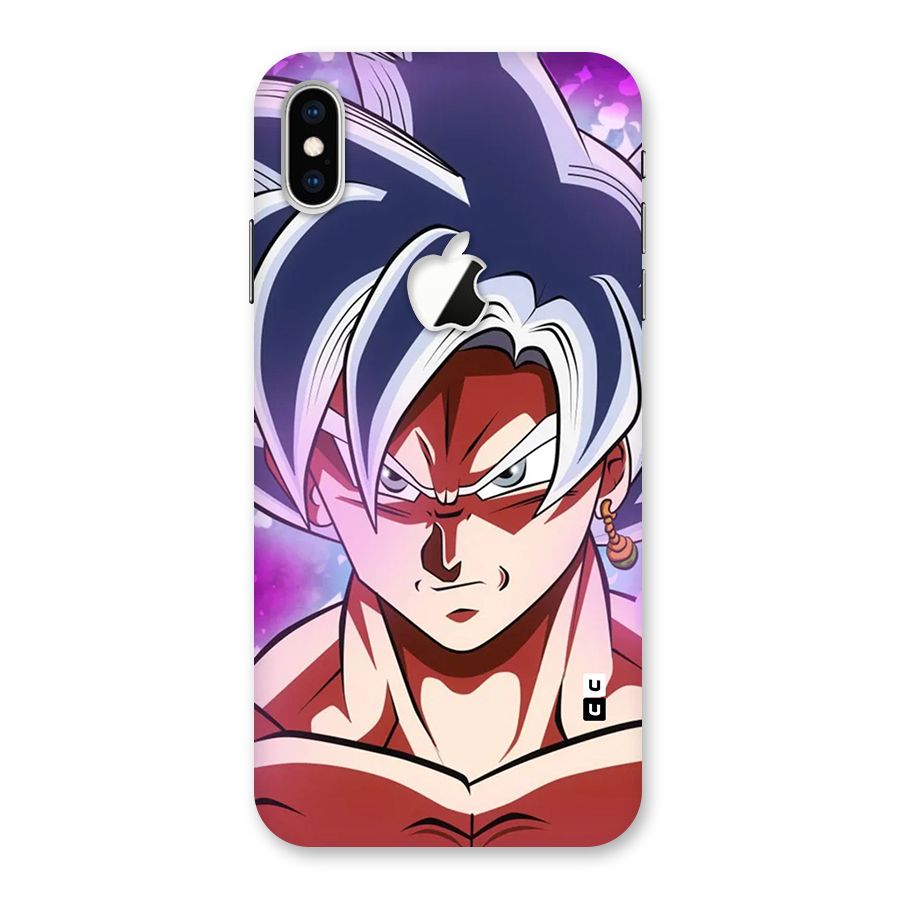 Goku Instinct Back Case for iPhone XS Max Apple Cut