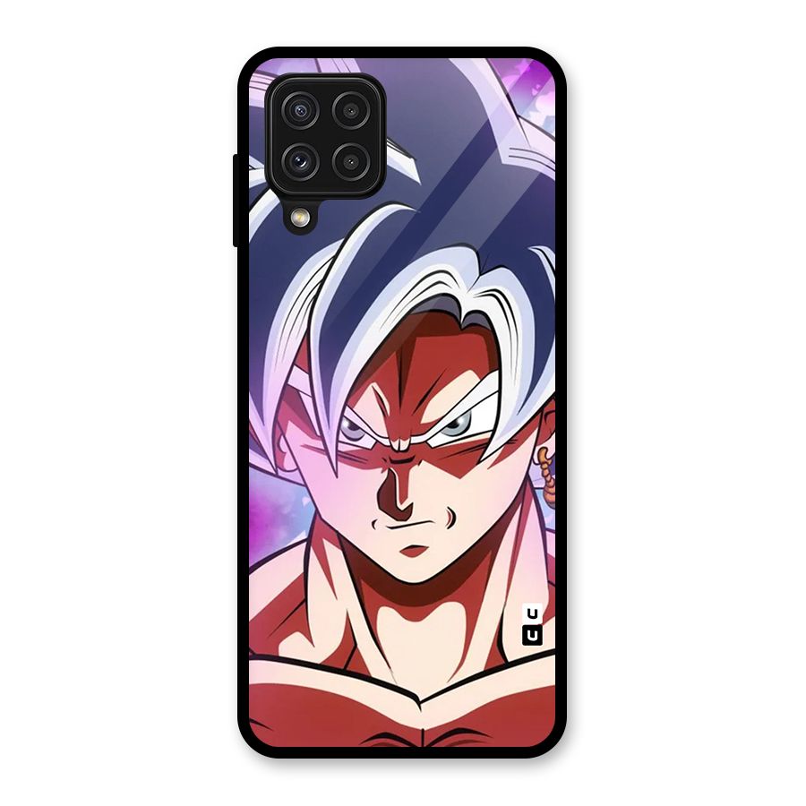Goku Instinct Glass Back Case for Galaxy A22 4G