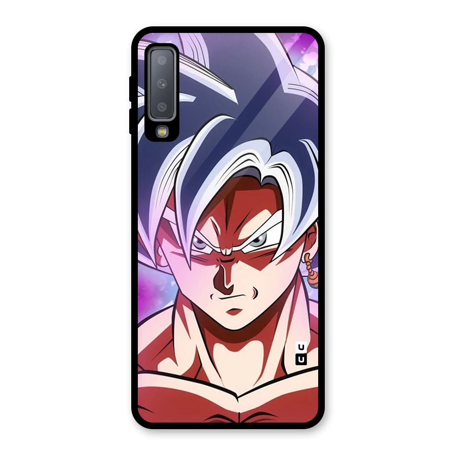 Goku Instinct Glass Back Case for Galaxy A7 (2018)
