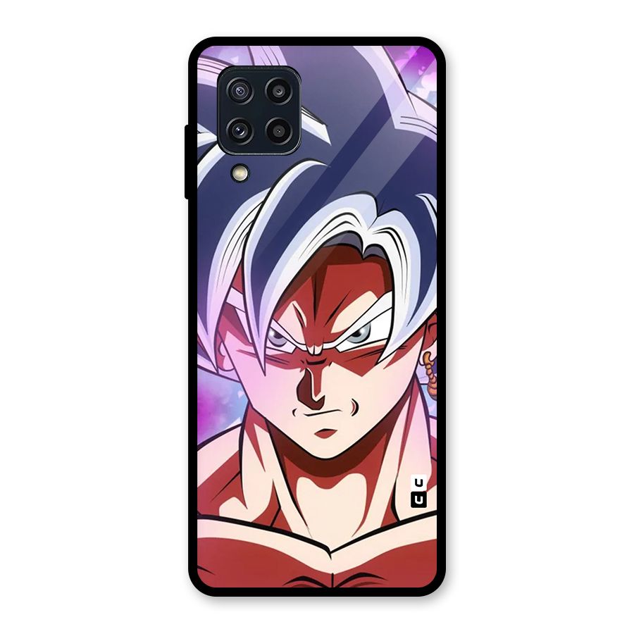Goku Instinct Glass Back Case for Galaxy M32
