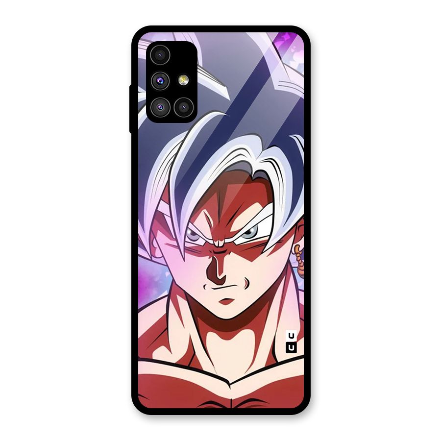 Goku Instinct Glass Back Case for Galaxy M51