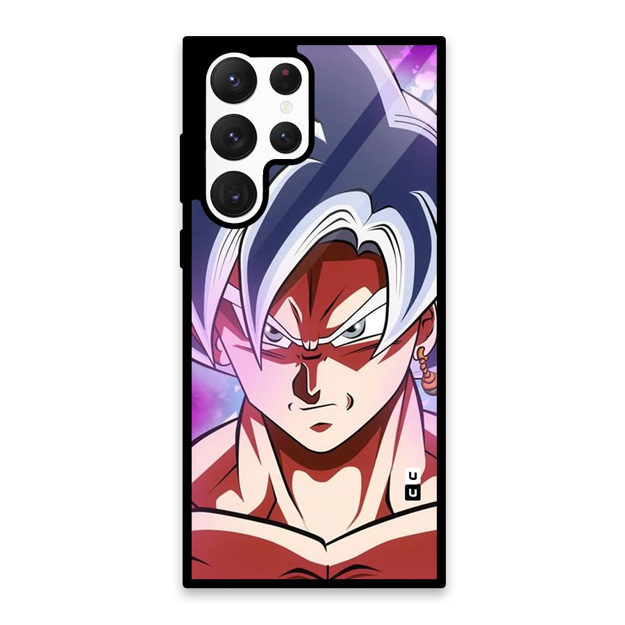 Goku Instinct Glass Back Case for Galaxy S22 Ultra 5G