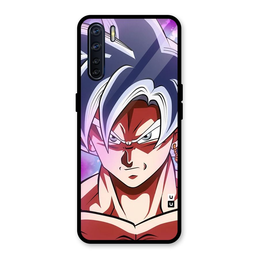 Goku Instinct Glass Back Case for Oppo F15