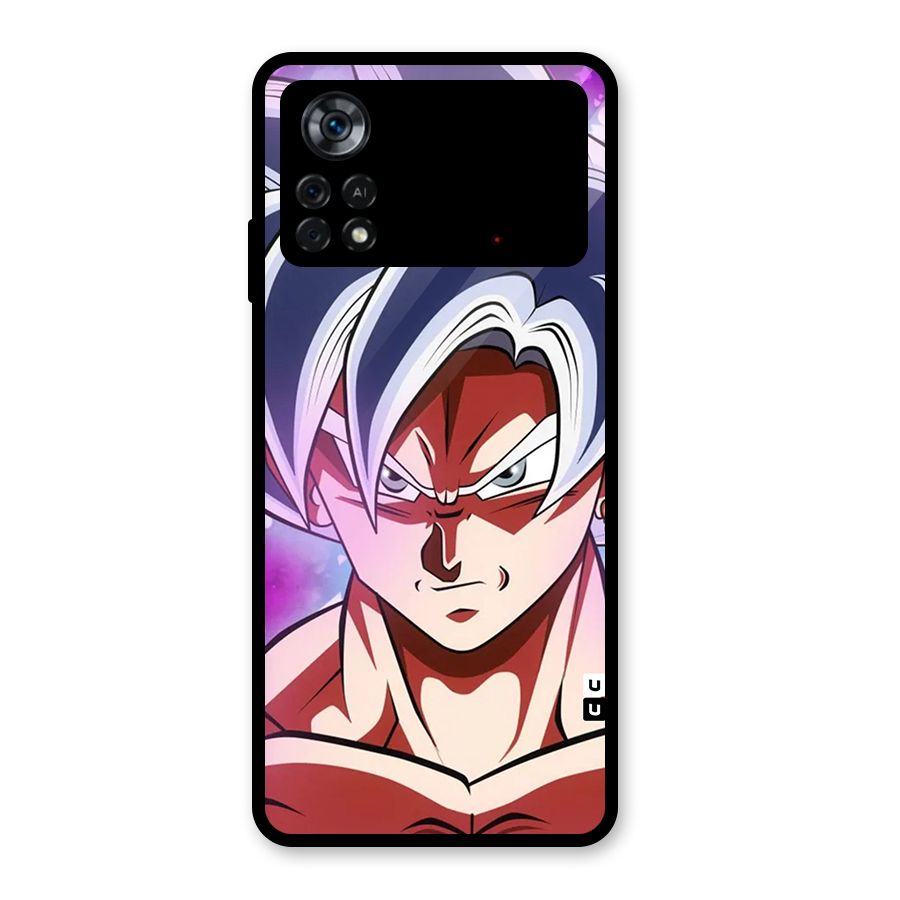 Goku Instinct Glass Back Case for Poco X4 Pro 5G
