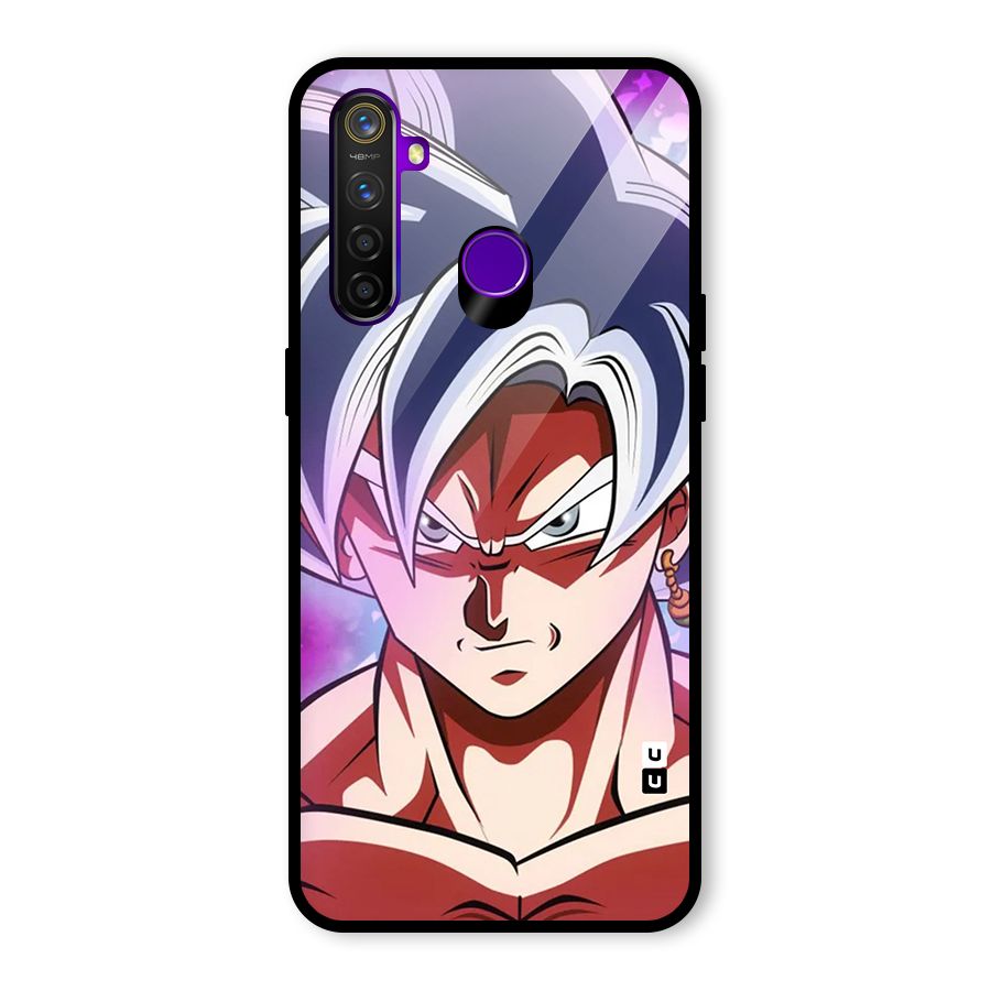 Goku Instinct Glass Back Case for Realme 5 Pro