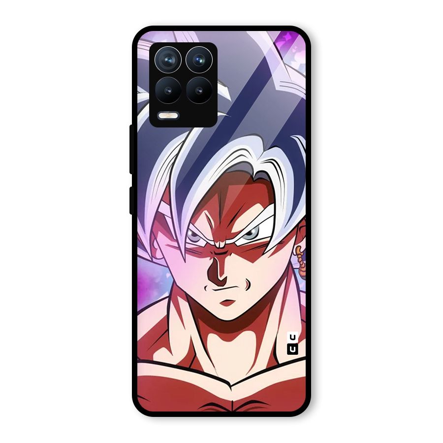 Goku Instinct Glass Back Case for Realme 8