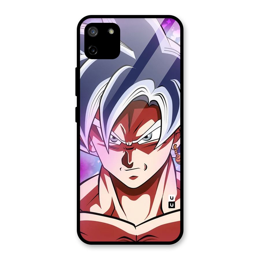 Goku Instinct Glass Back Case for Realme C11