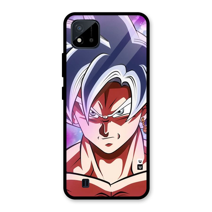 Goku Instinct Glass Back Case for Realme C11 2021